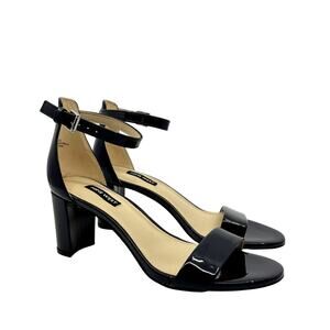 Nine West Pruce Navy Heeled Sandal US 7M